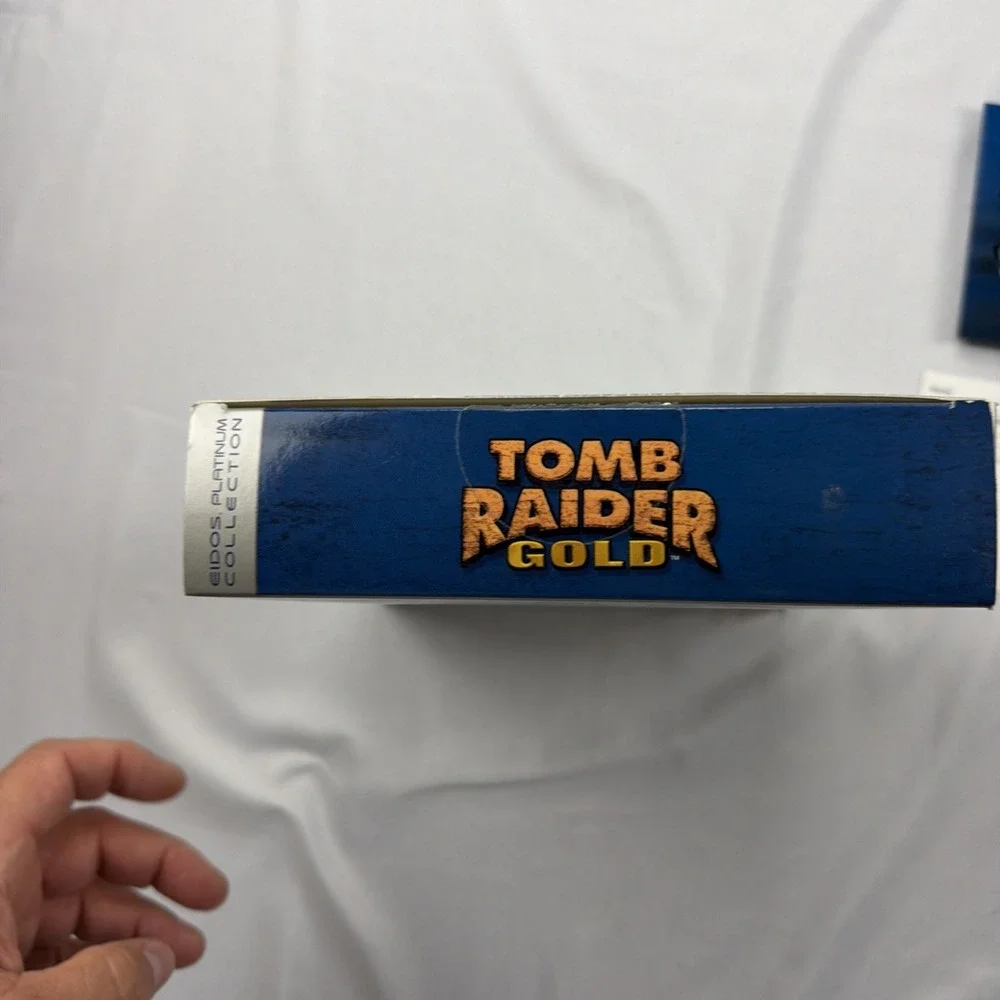 Tomb Raider Gold:Platinum Collection (PC, 1998) Bonus 4 New Levels, With Box